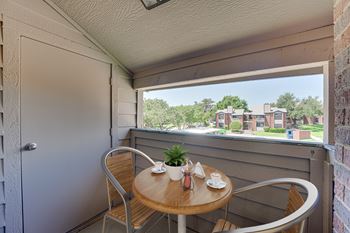 Apartment balcony